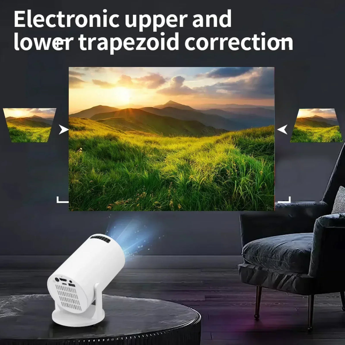 Nania™ Projector 4K Android 11 HY300